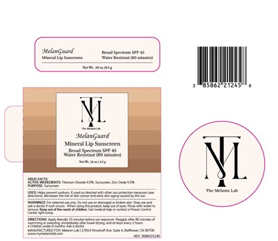 Package Label - melanin 212